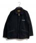 CALEE（キャリー）の古着「MELTON WOOL SPORTS TYPE JACKET　CL-23AW056」｜ブラック