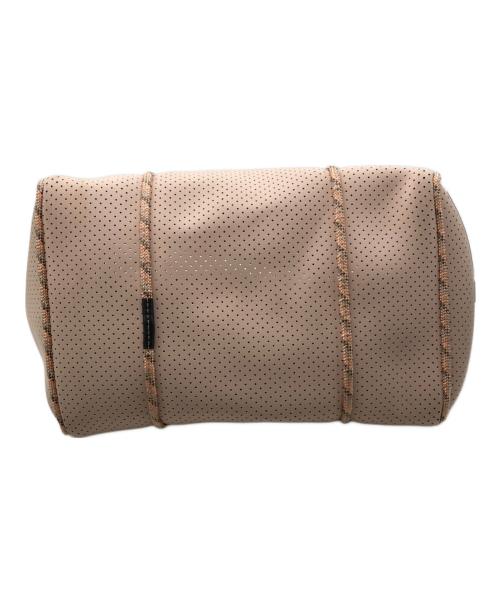 STATE OF ESCAPE（ステイトオブエスケープ）STATE OF ESCAPE (ステイトオブエスケープ) Micro Escape パンチングデザイン トートバッグ ピンクの古着・服飾アイテム