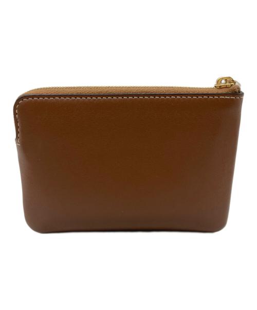 CELINE（セリーヌ）CELINE (セリーヌ) タン コイン＆カードポーチ キュイル トリオンフ ブラウンの古着・服飾アイテム