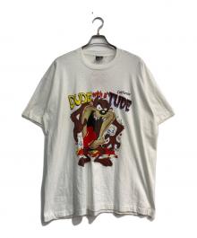 FRUIT OF THE LOOM×LOONEY TUNES（フルーツオブザルーム×ルーニーチューンズ）の古着「プリントTシャツ 90‘S 」｜ホワイト