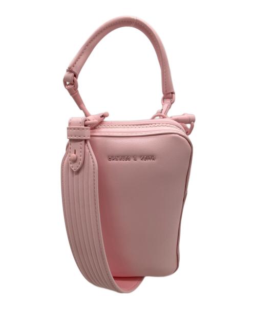 CHARLES & KEITH（チャールズアンドキース）CHARLES & KEITH (チャールズ＆キース) ロング クロスボディバッグ　80781732 ピンク サイズ:-の古着・服飾アイテム