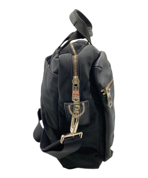 PAUL SMITH（ポールスミス）Paul Smith (ポールスミス) 2WAYブリーフケース ブラック×グリーン サイズ:-の古着・服飾アイテム