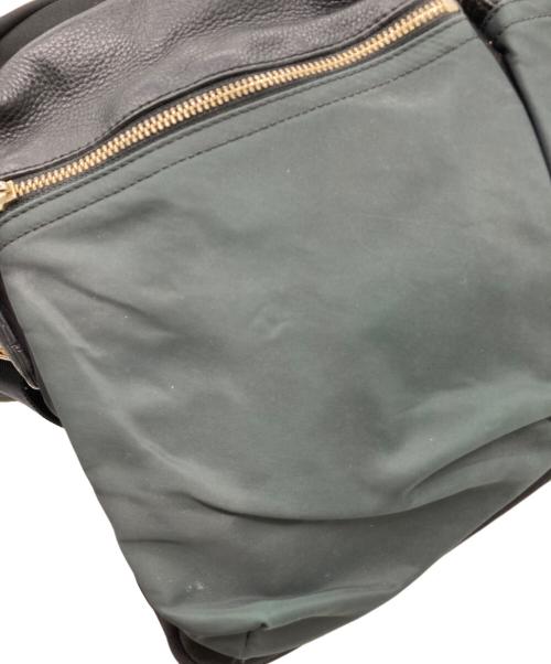 PAUL SMITH（ポールスミス）Paul Smith (ポールスミス) 2WAYブリーフケース ブラック×グリーン サイズ:-の古着・服飾アイテム