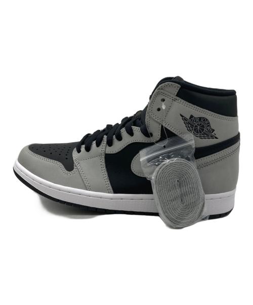NIKE（ナイキ）NIKE (ナイキ) AIR JORDAN 1 RETRO HIGH OG SHADOW 2.0 グレー×ブラック サイズ:27.5cm 未使用品の古着・服飾アイテム