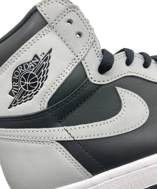 NIKE（ナイキ）NIKE (ナイキ) AIR JORDAN 1 RETRO HIGH OG SHADOW 2.0 グレー×ブラック サイズ:27.5cm 未使用品の古着・服飾アイテム