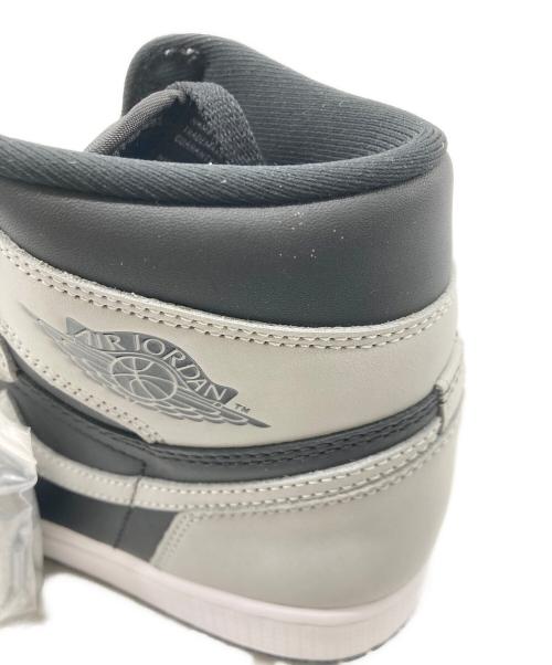 NIKE（ナイキ）NIKE (ナイキ) AIR JORDAN 1 RETRO HIGH OG SHADOW 2.0 グレー×ブラック サイズ:27.5cm 未使用品の古着・服飾アイテム