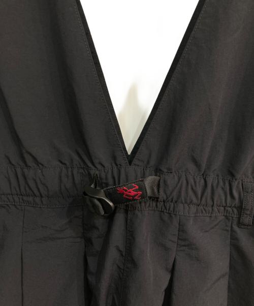 GRAMICCI（グラミチ）GRAMICCI (グラミチ) EKAL (エカル) 別注アクティブナイロンサロペット　GLP4-S2000 ブラック サイズ:Mの古着・服飾アイテム