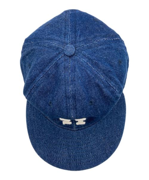 EBBETS FIELD FLANNELS（エベッツフィールドフランネルズ）EBBETS FIELD FLANNELS (エベッツフィールドフランネルズ) デニムキャップ インディゴ サイズ:7.5の古着・服飾アイテム