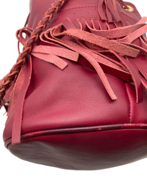 J&M DAVIDSON（ジェイ＆エム デヴィッドソン）J&M DAVIDSON (ジェイ＆エム デヴィッドソン) カーニバルフリンジショルダーバッグ レッド サイズ:-の古着・服飾アイテム