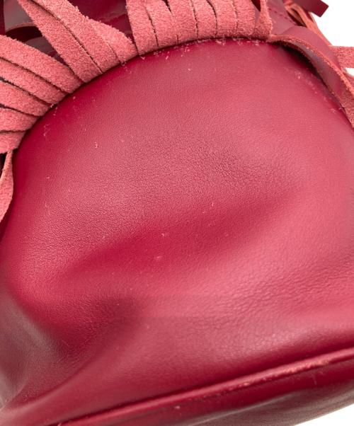 J&M DAVIDSON（ジェイ＆エム デヴィッドソン）J&M DAVIDSON (ジェイ＆エム デヴィッドソン) カーニバルフリンジショルダーバッグ レッド サイズ:-の古着・服飾アイテム