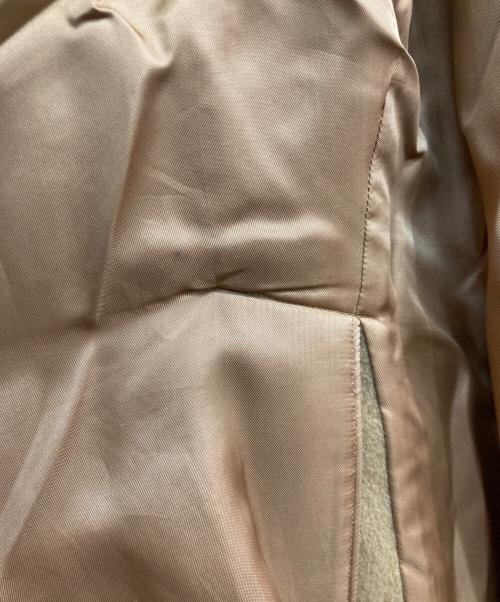 Burberry's（バーバリー）Burberry's (バーバリーズ) ウールアンゴラステンカラーコート ブラウン サイズ:-の古着・服飾アイテム