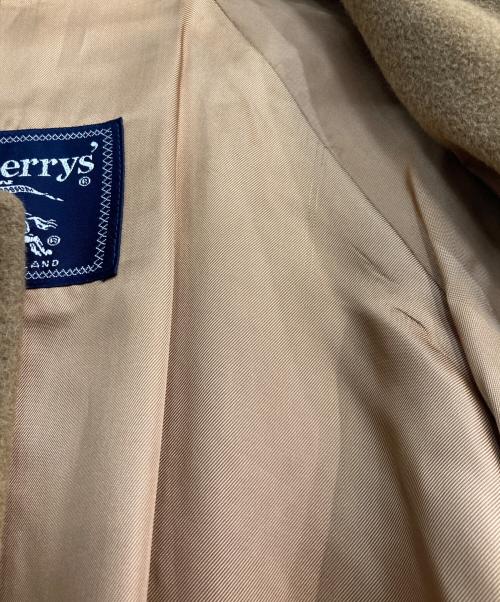 Burberry's（バーバリー）Burberry's (バーバリーズ) ウールアンゴラステンカラーコート ブラウン サイズ:-の古着・服飾アイテム