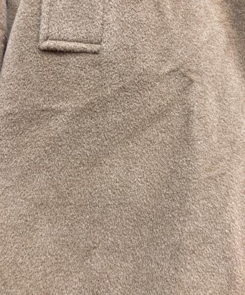 Burberry's（バーバリー）Burberry's (バーバリーズ) ウールアンゴラステンカラーコート ブラウン サイズ:-の古着・服飾アイテム