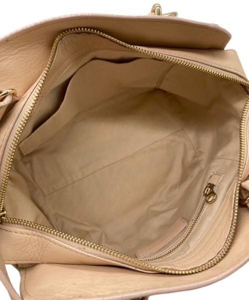 SEE BY CHLOE（シーバイクロエ）SEE BY CHLOE (シーバイクロエ) 2WAYレザーバッグ　04-15-84-65 ピンクの古着・服飾アイテム