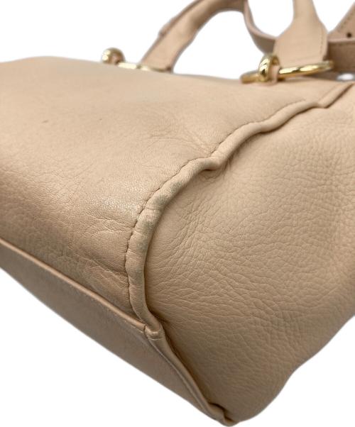 SEE BY CHLOE（シーバイクロエ）SEE BY CHLOE (シーバイクロエ) 2WAYレザーバッグ　04-15-84-65 ピンクの古着・服飾アイテム