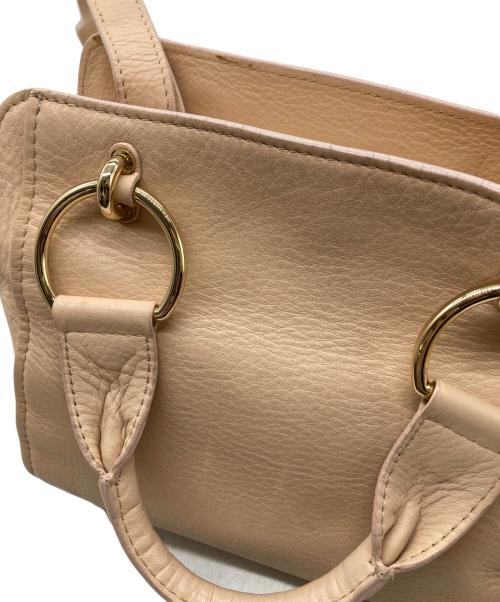 SEE BY CHLOE（シーバイクロエ）SEE BY CHLOE (シーバイクロエ) 2WAYレザーバッグ　04-15-84-65 ピンクの古着・服飾アイテム