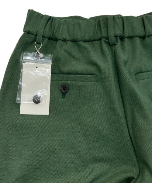 BEAUTY&YOUTH（ビューティーアンドユース）BEAUTY&YOUTH (ビューティーアンドユース) 裏起毛バックゴムストレートパンツ　1614-299-5894 グリーン サイズ:L 未使用品の古着・服飾アイテム