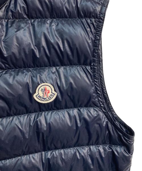 MONCLER（モンクレール）MONCLER (モンクレール) ダウンベスト　GUI GILET　D10914336199 ネイビー サイズ:4の古着・服飾アイテム