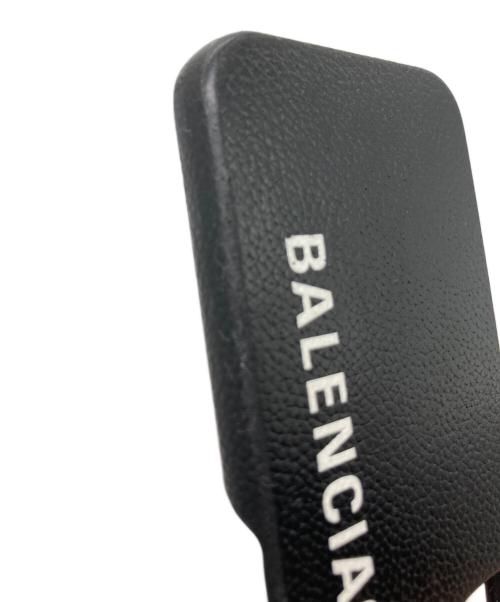 BALENCIAGA（バレンシアガ）BALENCIAGA (バレンシアガ) iPhone12mini ケース　651775 ブラック サイズ:-の古着・服飾アイテム