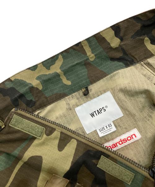 WTAPS（ダブルタップス）WTAPS (ダブルタップス) Richardson (リチャードソン) BUDS RIPSTOP L/S CAMO　202BRRID カーキ×ブラウン サイズ:03の古着・服飾アイテム