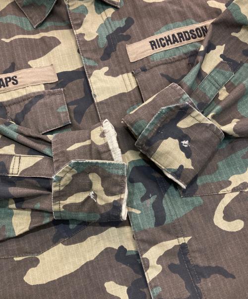 WTAPS（ダブルタップス）WTAPS (ダブルタップス) Richardson (リチャードソン) BUDS RIPSTOP L/S CAMO　202BRRID カーキ×ブラウン サイズ:03の古着・服飾アイテム
