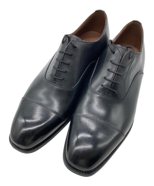 AMBUR（アンバー）AMBUR (アンバー) ストレートチップシューズ ブラック サイズ:8 1/2の古着・服飾アイテム