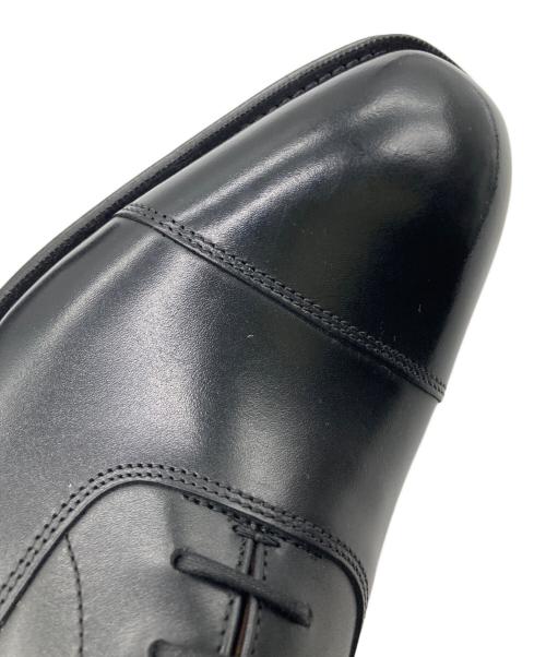 AMBUR（アンバー）AMBUR (アンバー) ストレートチップシューズ ブラック サイズ:8 1/2の古着・服飾アイテム