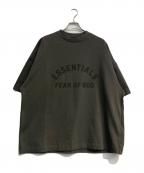 FOG ESSENTIALSフィアオブゴッド エッセンシャル）の古着「ロゴ半袖カットソー」｜グレー