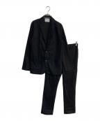 KEY MEMORYキーメモリー）の古着「セットアップジャケット　123317」｜ブラック