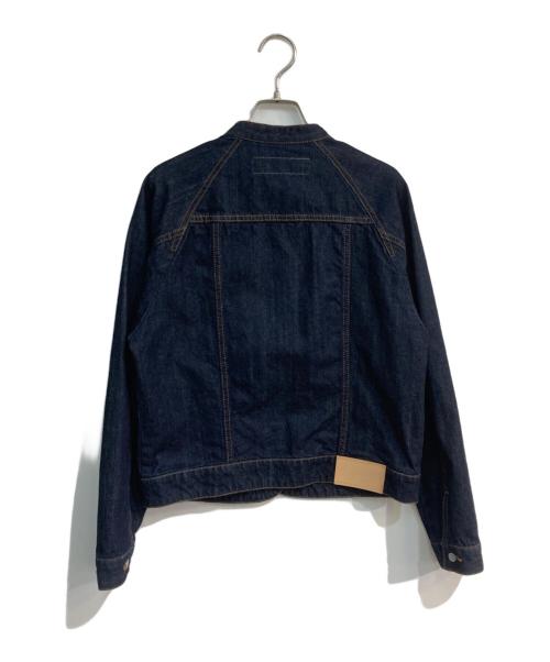 si-si-si（スースースー）si-si-si (スースースー) コンフォート デニムジャケット インディゴ サイズ:40の古着・服飾アイテム