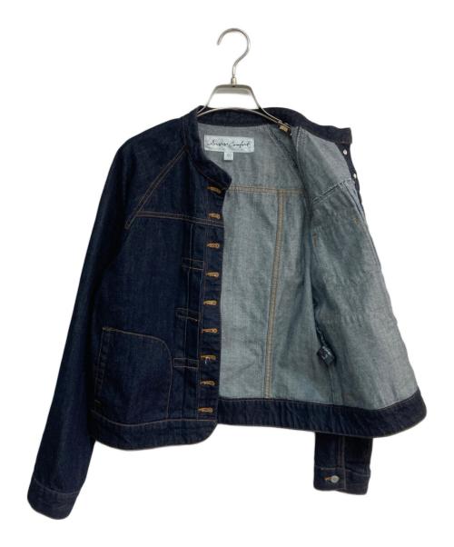 si-si-si（スースースー）si-si-si (スースースー) コンフォート デニムジャケット インディゴ サイズ:40の古着・服飾アイテム