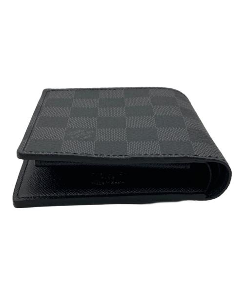 LOUIS VUITTON（ルイ ヴィトン）LOUIS VUITTON (ルイ ヴィトン) ポルトフォイユ・マルコ NM　ダミエ・グラフィット　N63336 ブラック サイズ:-の古着・服飾アイテム