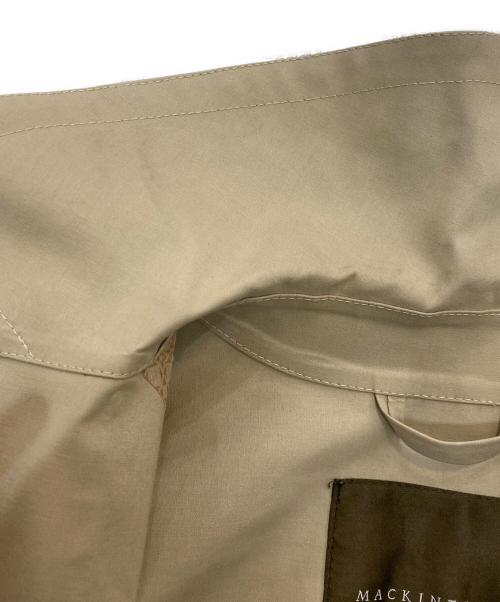 MACKINTOSH LONDON（マッキントッシュ ロンドン）MACKINTOSH LONDON (マッキントッシュ ロンドン) ゴム引きコート　G6A16-600-40 ベージュ サイズ:38の古着・服飾アイテム