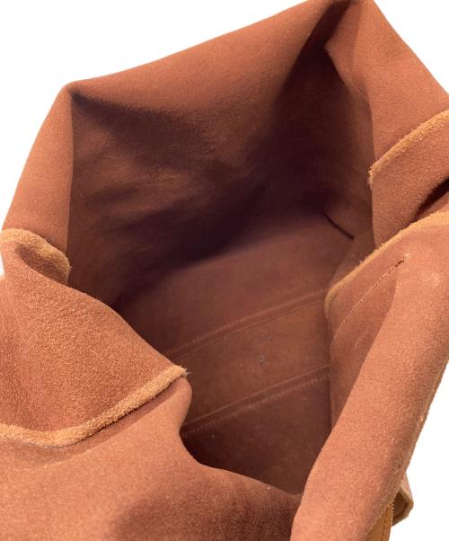 BEAMS BOY（ビームスボーイ）BEAMS BOY (ビームスボーイ) レザートートバッグ ブラウン サイズ:-の古着・服飾アイテム