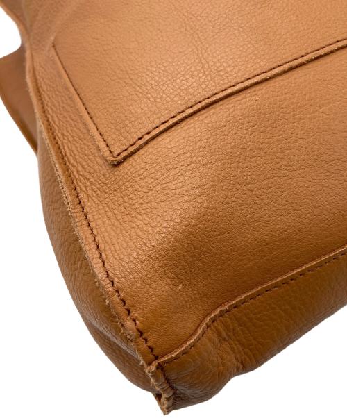 BEAMS BOY（ビームスボーイ）BEAMS BOY (ビームスボーイ) レザートートバッグ ブラウン サイズ:-の古着・服飾アイテム