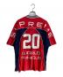 Supreme (シュプリーム) Paneled Football Jersey	20AW  レッド サイズ:M：11000円