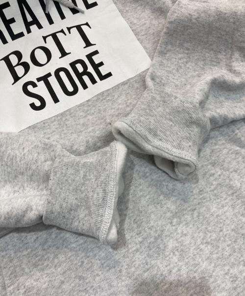 BoTT（ボット）BoTT (ボット) Creative drug store (クリエイティヴドラッグストア) プルオーバーパーカー グレー サイズ:Lの古着・服飾アイテム