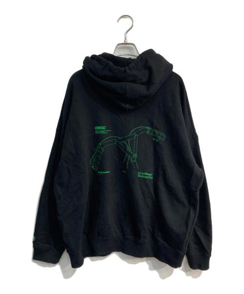 ono wheel（オノホイール）ono wheel (オノホイール) OWCC プルオーバーパーカー ブラック サイズ:Mの古着・服飾アイテム