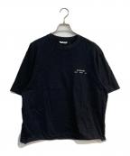 SUMARIシュマリ）の古着「HEMCODE SIGNATURE T-SHIRT　S10009」｜ブラック