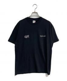 OPTSTUFF×FRUIT OF THE LOOM（オプトスタフ×フルーツオブザルーム）の古着「PACK TEE」｜ブラック