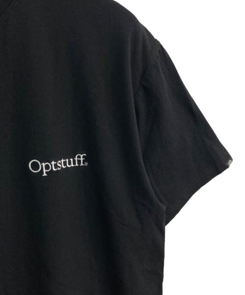 OPTSTUFF（オプトスタフ）Optstuff (オプトスタフ) FRUIT OF THE LOOM (フルーツオブザルーム) PACK TEE ブラック サイズ:Mの古着・服飾アイテム