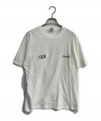 OPTSTUFF×FRUIT OF THE LOOMオプトスタフ×フルーツオブザルーム）の古着「PACK TEE」｜ホワイト