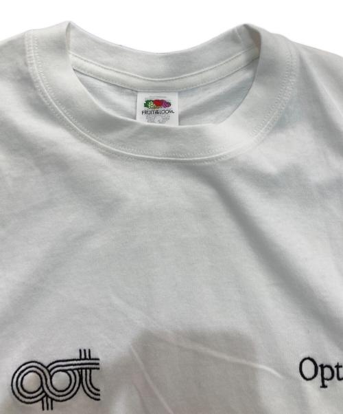 OPTSTUFF（オプトスタフ）Optstuff (オプトスタフ) FRUIT OF THE LOOM (フルーツオブザルーム) PACK TEE ホワイト サイズ:Mの古着・服飾アイテム