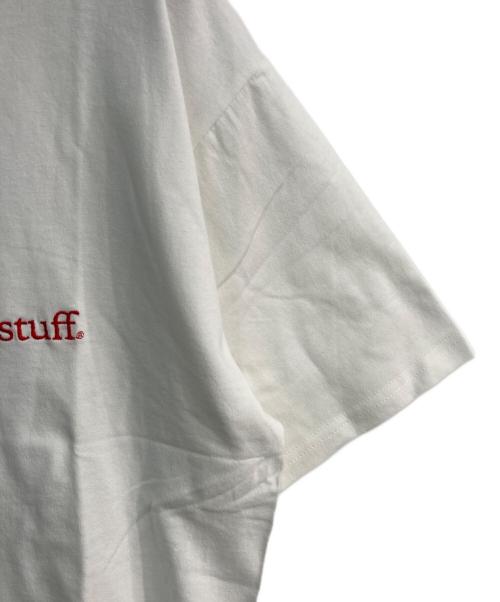 OPTSTUFF（オプトスタフ）Optstuff (オプトスタフ) FRUIT OF THE LOOM (フルーツオブザルーム) PACK TEE ホワイト サイズ:Mの古着・服飾アイテム