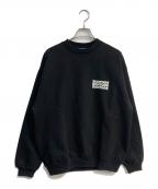BOUTIQUEブティック）の古着「BOUTIQUE CREW NECK SWEAT　BQ010」｜ブラック