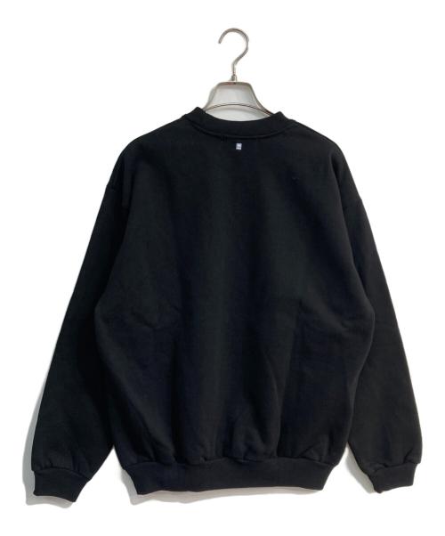 BOUTIQUE（ブティック）BOUTIQUE (ブティック) BOUTIQUE CREW NECK SWEAT　BQ010 ブラック サイズ:L 未使用品の古着・服飾アイテム