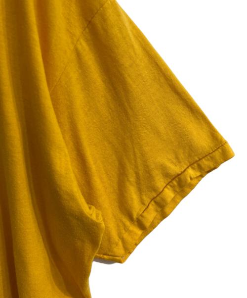 RUSSELL ATHLETIC（ラッセルアスレチック）RUSSELL ATHLETIC (ラッセルアスレチック) プリントカットソー　70s イエロー サイズ:XLの古着・服飾アイテム