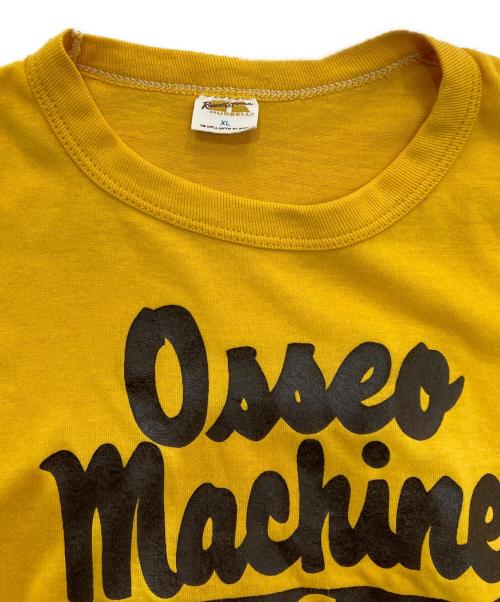 RUSSELL ATHLETIC（ラッセルアスレチック）RUSSELL ATHLETIC (ラッセルアスレチック) プリントカットソー　70s イエロー サイズ:XLの古着・服飾アイテム