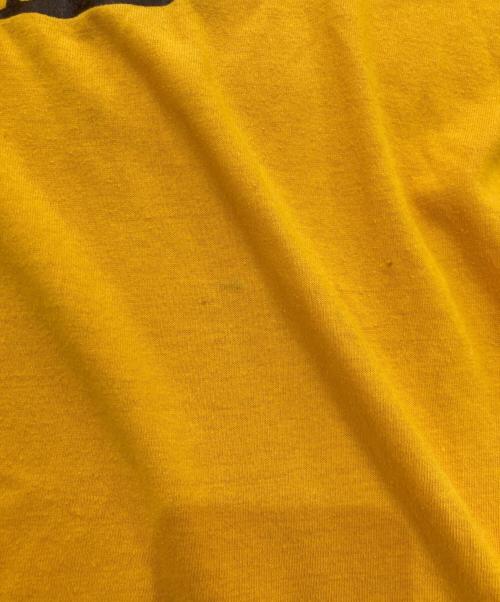 RUSSELL ATHLETIC（ラッセルアスレチック）RUSSELL ATHLETIC (ラッセルアスレチック) プリントカットソー　70s イエロー サイズ:XLの古着・服飾アイテム