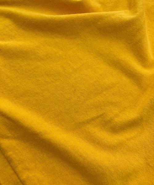 RUSSELL ATHLETIC（ラッセルアスレチック）RUSSELL ATHLETIC (ラッセルアスレチック) プリントカットソー　70s イエロー サイズ:XLの古着・服飾アイテム